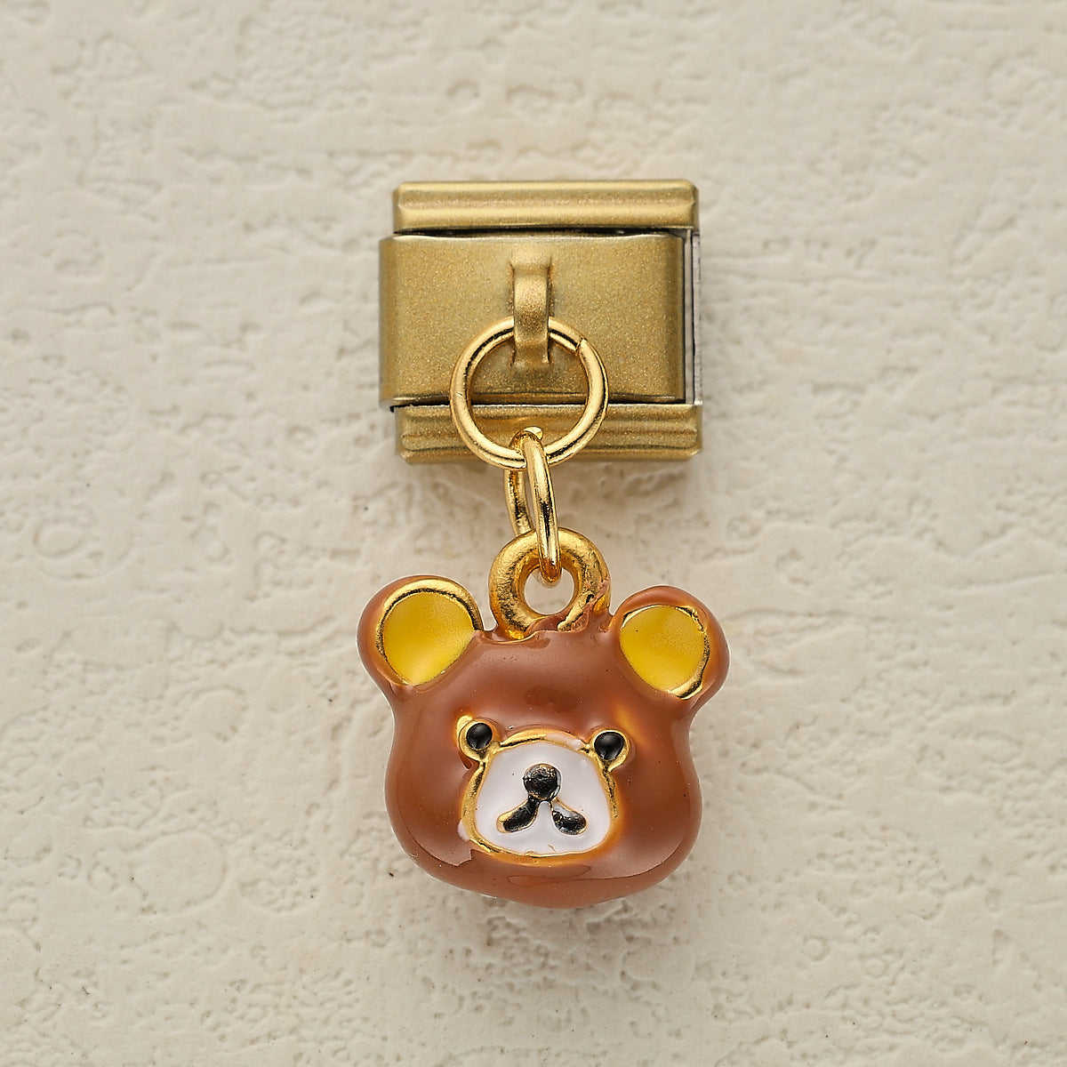 Wholesale 10pcs Italian Charm Bracelet 9mm DIY Splicing Puppy Penguin Panda Stainless Steel Composable Bracelet