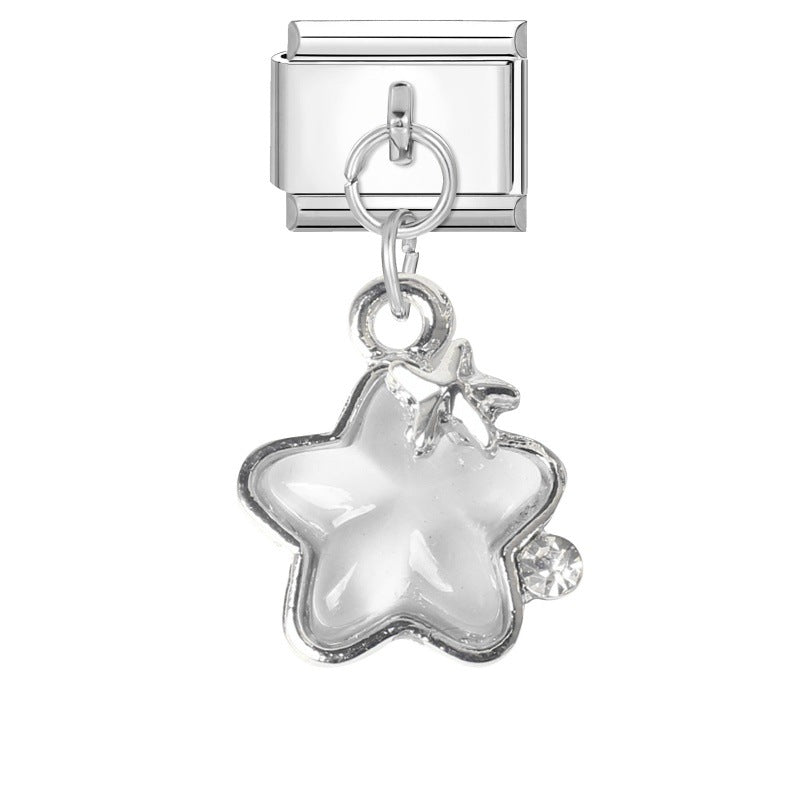 Wholesale 9mm Italian Charm Starter Bracelets DIY Pendant Style Stainless Steel Composable Bracelet