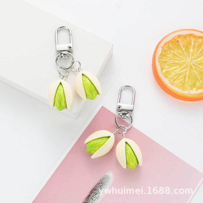 Wholesale Cute Cartoon Pistachio Keychain