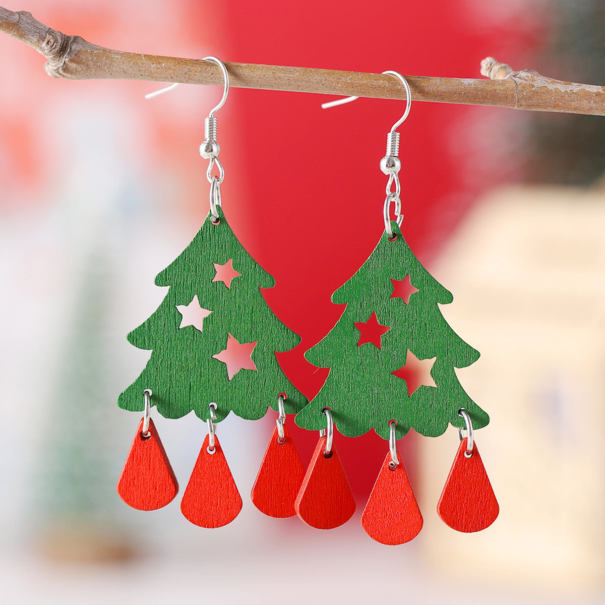 Wholesale Bohemian Snowflake Sweater Gloves Pendant Earrings ACC-ES-ChuLian135