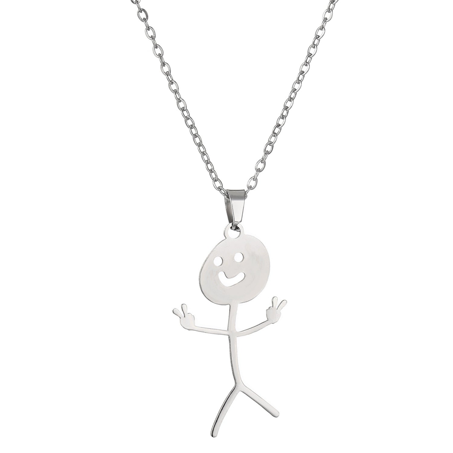 Wholesale Funny Villain Stainless Steel Necklace ACC-NE-MY010