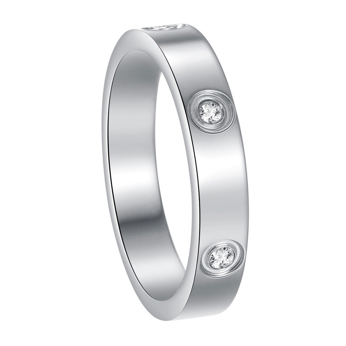 Wholesale Stainless Steel Zirconia Rings