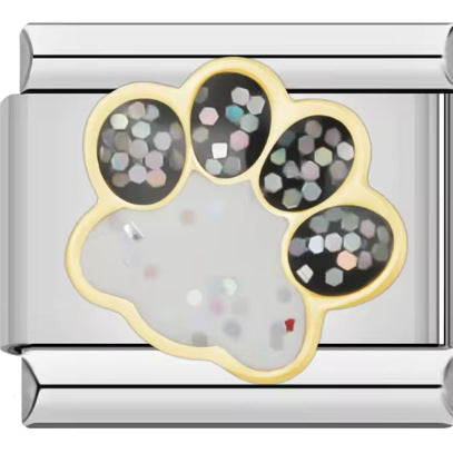 Wholesale 10pcs Italian Charm Bracelet 9mm DIY Splicing Removable Oil Drop Cartoon Stainless Steel Composable Bracelet