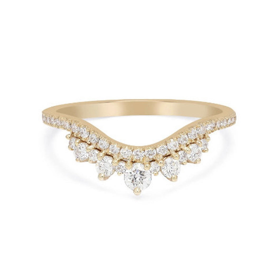 Wholesale Ruby Alloy Rings Set ACC-RS-SanJie002