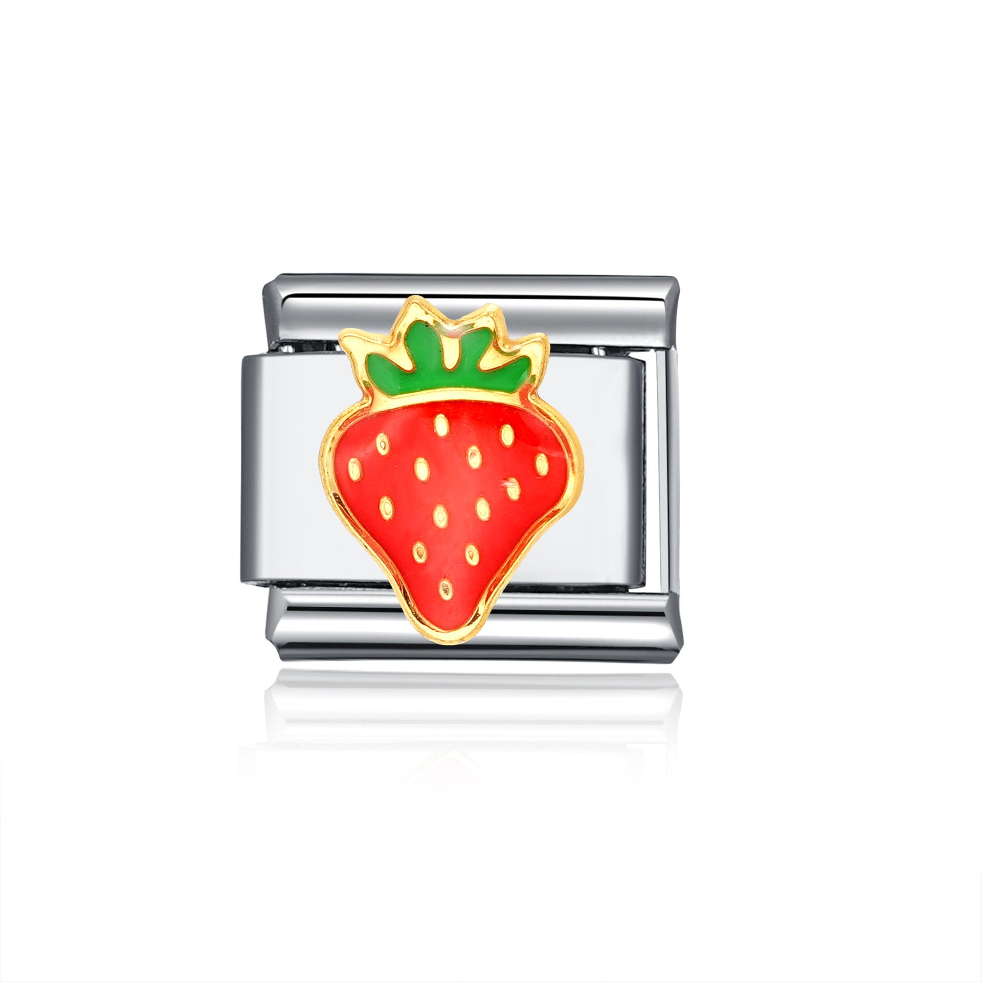 Bracelet de charme italien en gros de 9 mm d'animal d'épissage et de planable en acier inoxydable