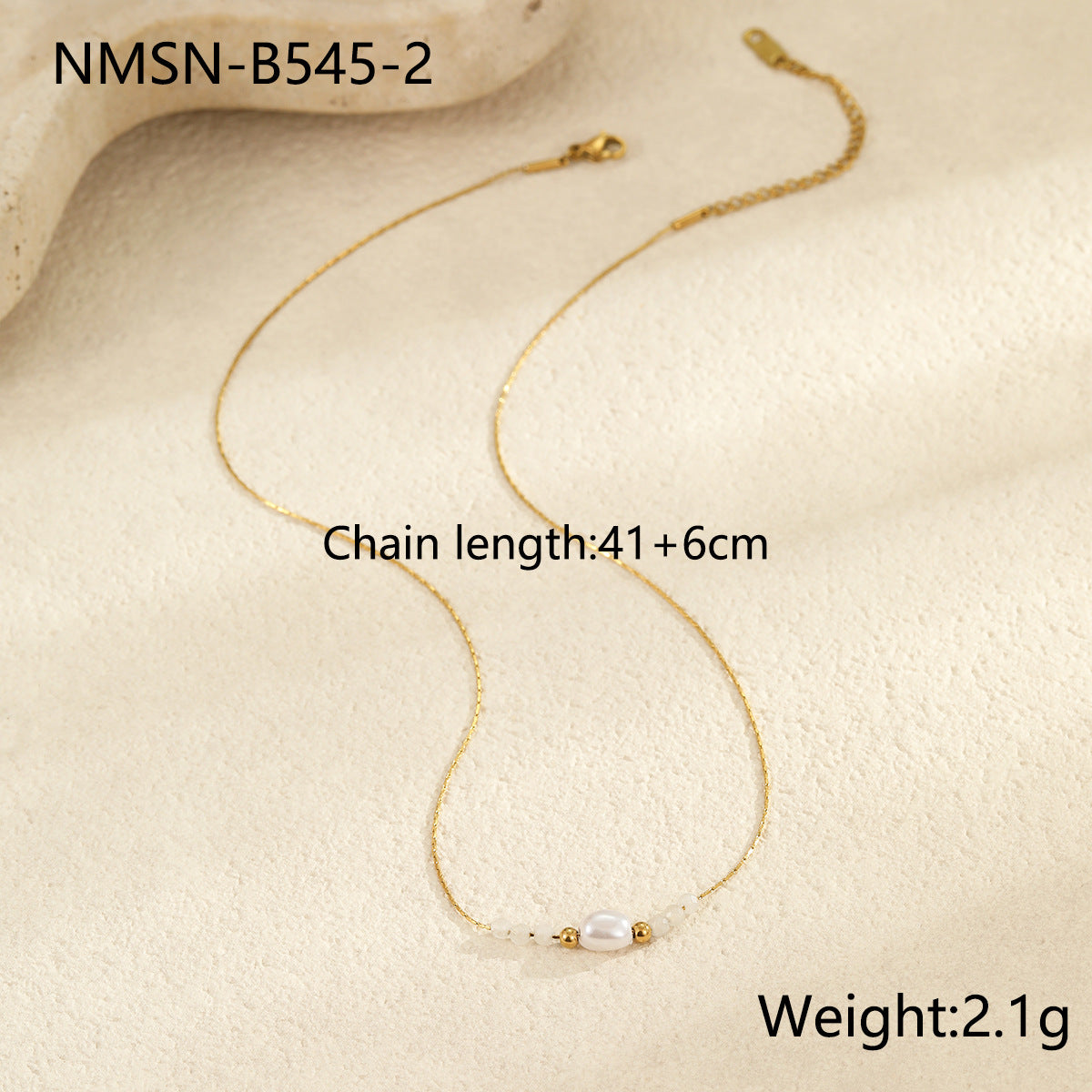 Wholesale Stainless Steel Necklace Pearl Pendant Necklaces