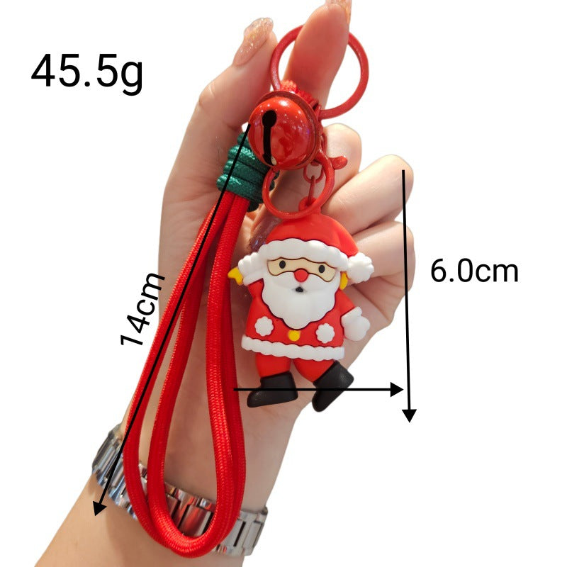 Wholesale Christmas  creative children' s bag keychain cartoon doll gift keychain