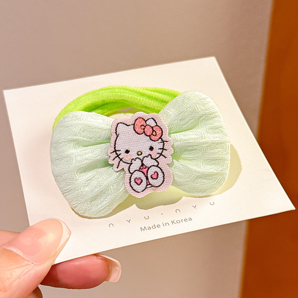 Wholesale Cute Cartoon Children's Hair Band Bow Hair Scrunchies ACCVIP-HS-Yint005