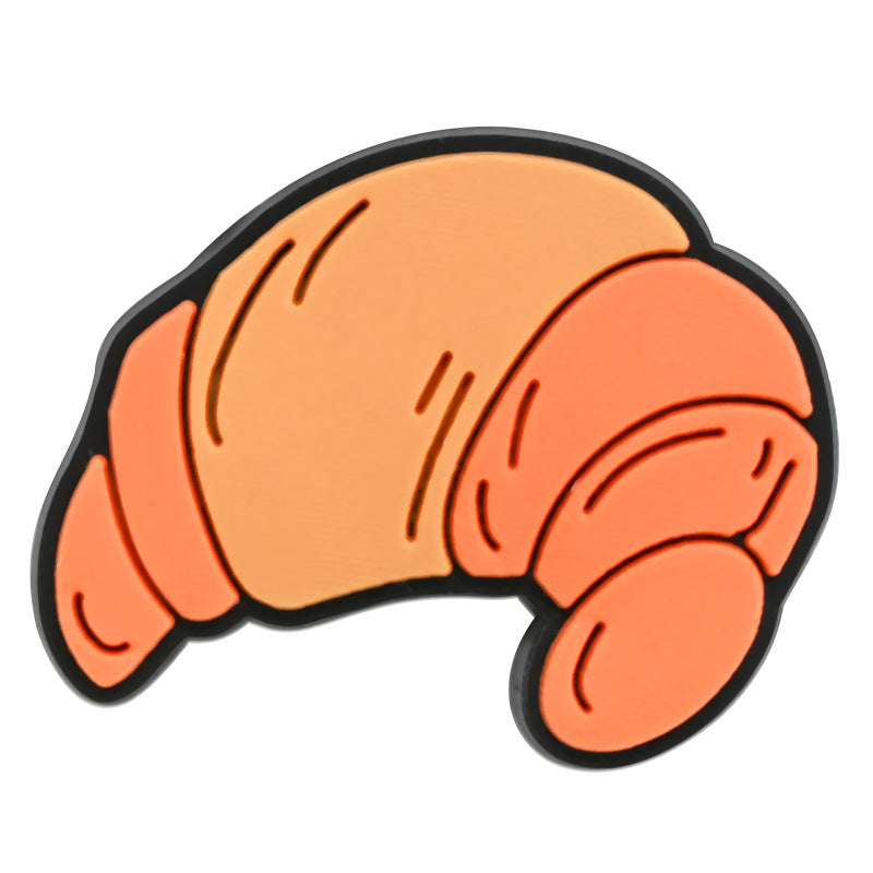 Wholesale Random 100pcs Cartoon Tableware Cups PVC Soft Rubber Shoe Buckle Decoration ACC-SC-RYY060