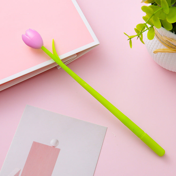 Wholesale  color change flower gel pen