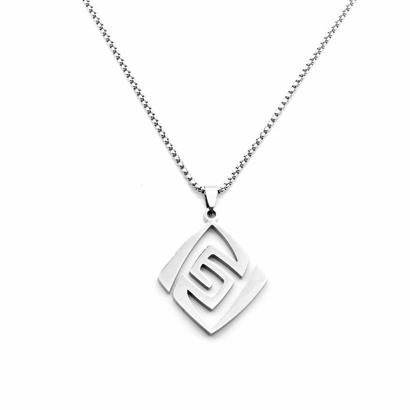 Wholesale God's Eye Titanium Steel Non-Fade Necklace