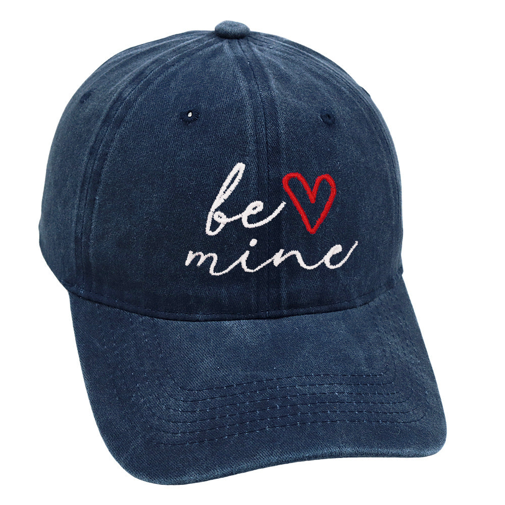Wholesale Valentine's Day Embroidered Couple Baseball Caps