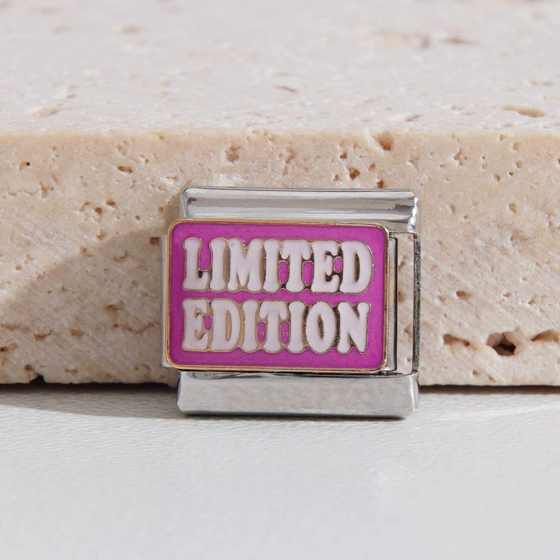 Wholesale Italian Charm Bracelet 9mm DIY Splicing English Letters Stainless Steel Composable Bracelet