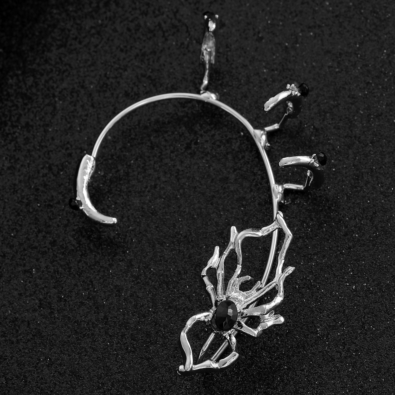 Wholesale Edgy  Ear Cuff for Non-Pierced Ears Alloy Electroplated Jewelry Accessory