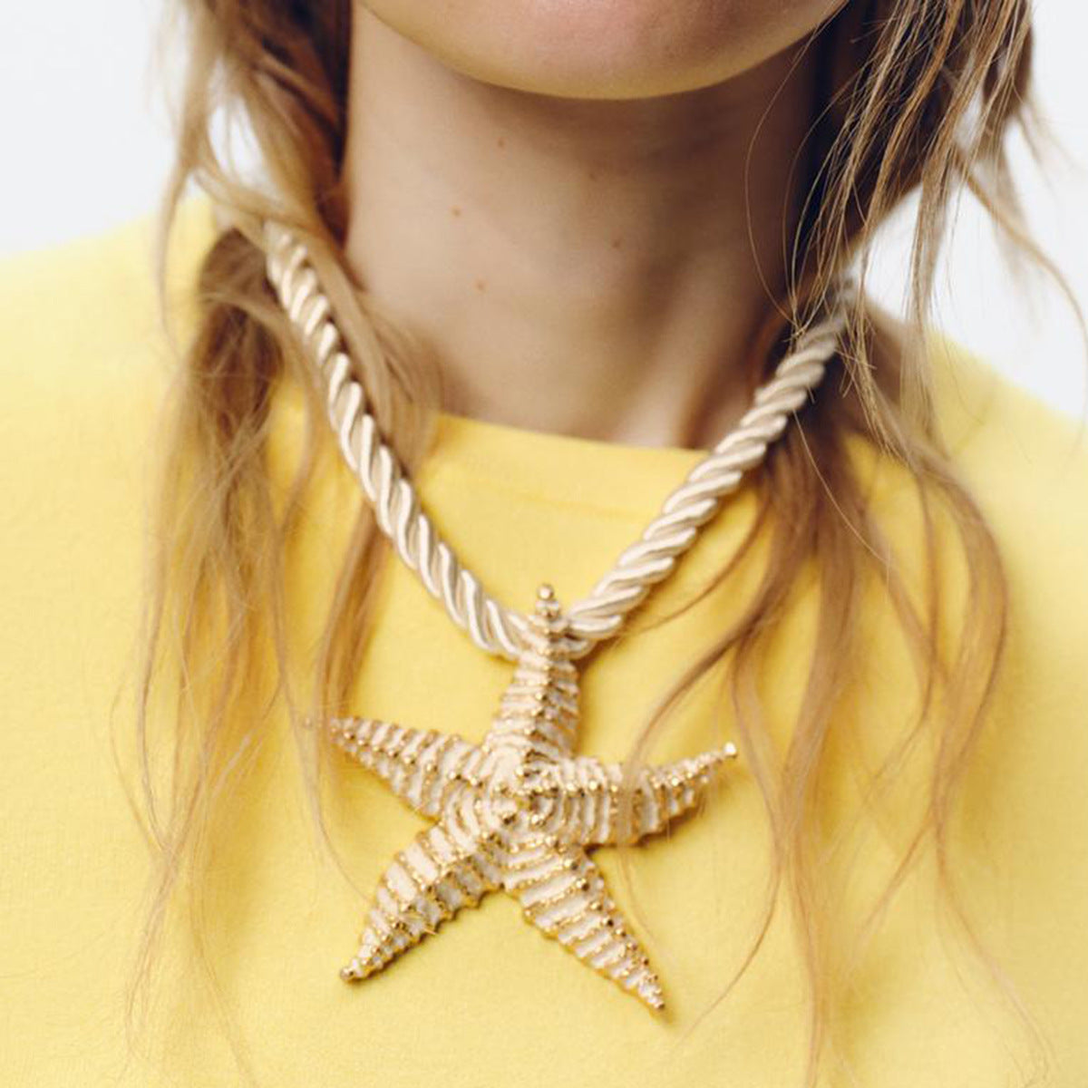 Wholesale beach starfish pendant necklace