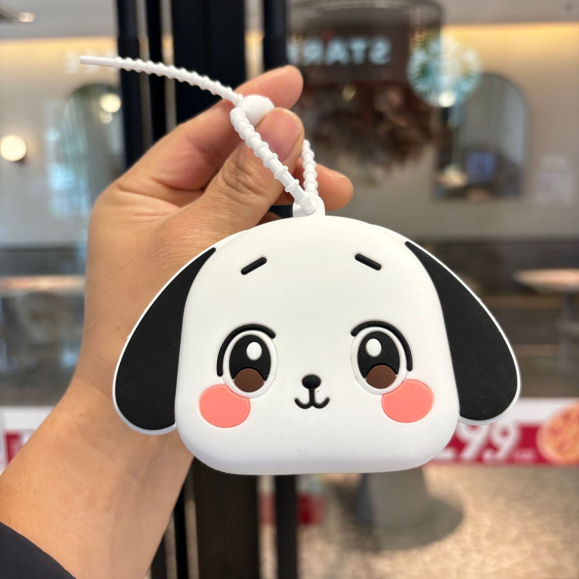 Wholesale Cute Cartoon Silicone Wallet Keychain