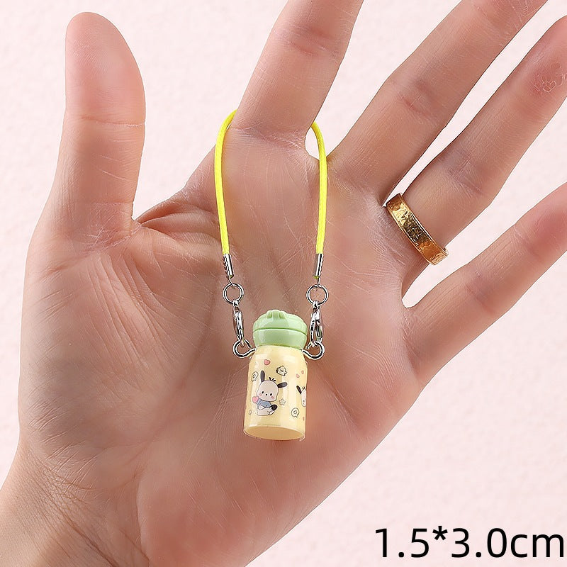 Wholesale Cute cartoon mini thermos cup doll accessories