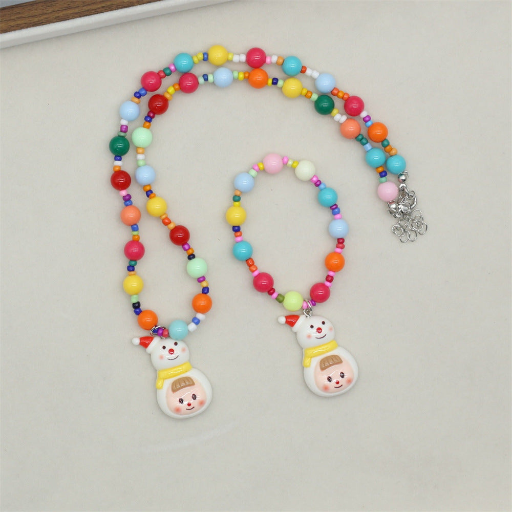 Wholesale  Cute Color Cartoon Necklace