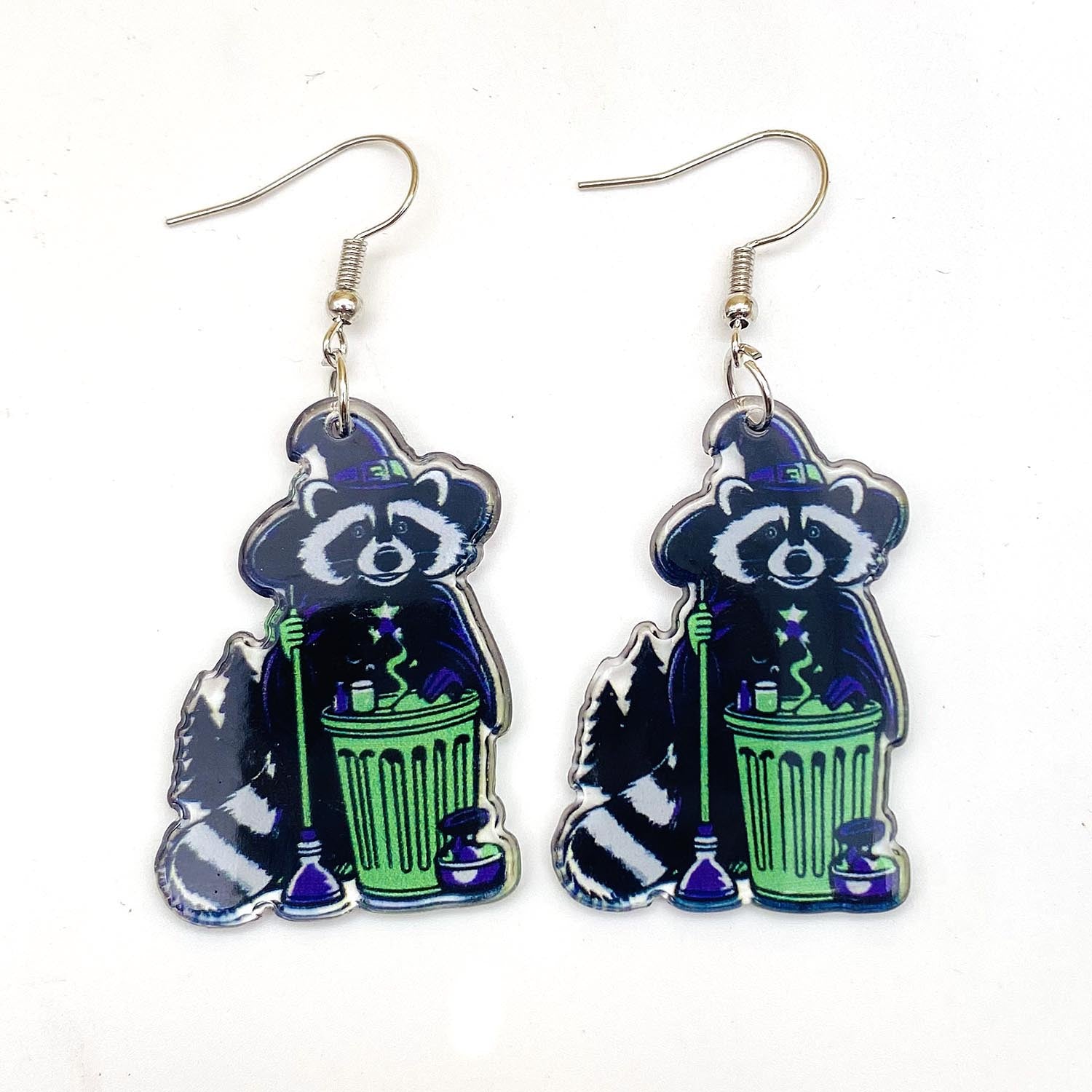 Wholesale  Cartoon Cat Horror Pumpkin Ghost Acrylic Earrings