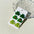 Wholesale 3pcs/set  St. Patrick's Day clover green luck acrylic earrings