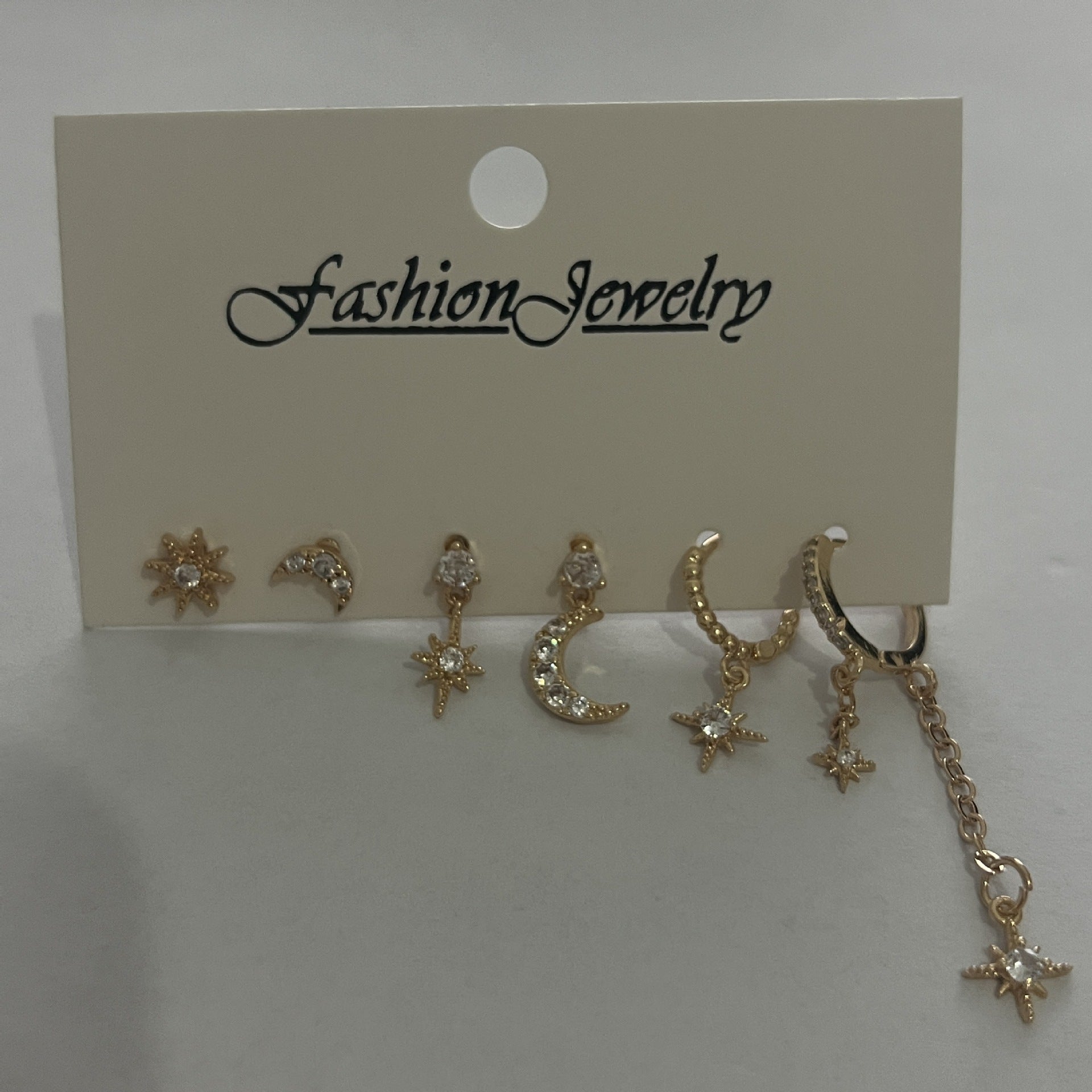 Wholesale  Light Luxury Chain Stacked Niche Exquisite Earring