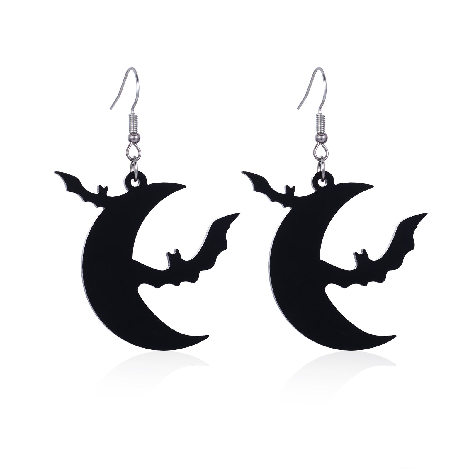 Wholesale Halloween Horror Skeleton Frame Ghost Pumpkin Spider Bat Earrings ACC-ES-BinLi009