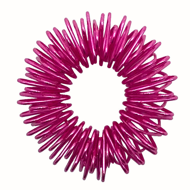 Wholesale Mini Spring Decompression Finger Massage Ring Massager