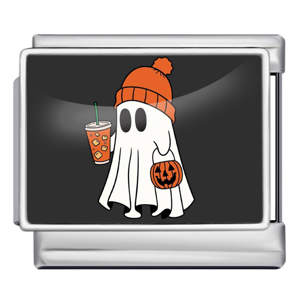 Wholesale  Italian Charm Bracelet 9mm DIY elastic personalized  Creative Stainless Steel Composable Bracelet