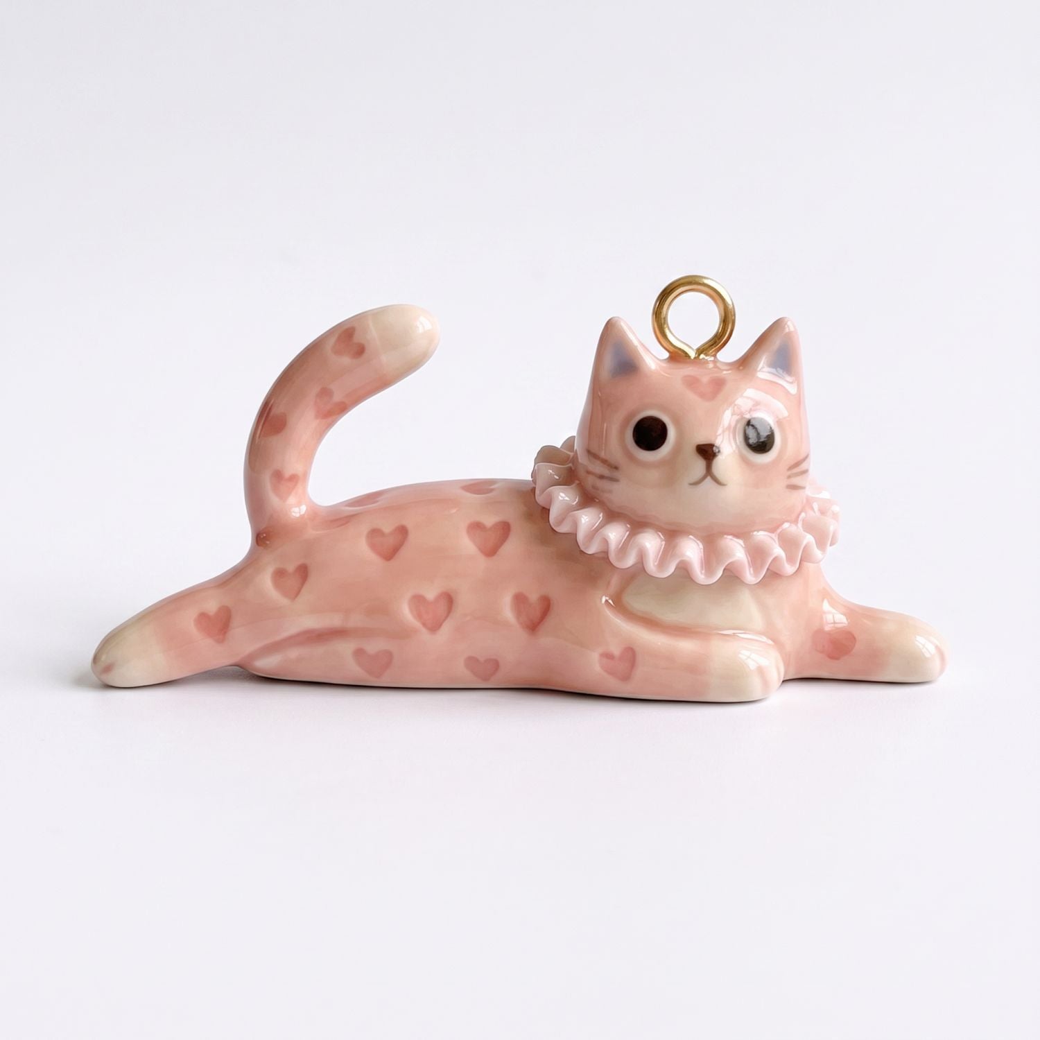 Wholesale Retro cute cat pendant lace f sleeping cat Siamese orange cat kitten pendant DIY necklace jewelry accessories