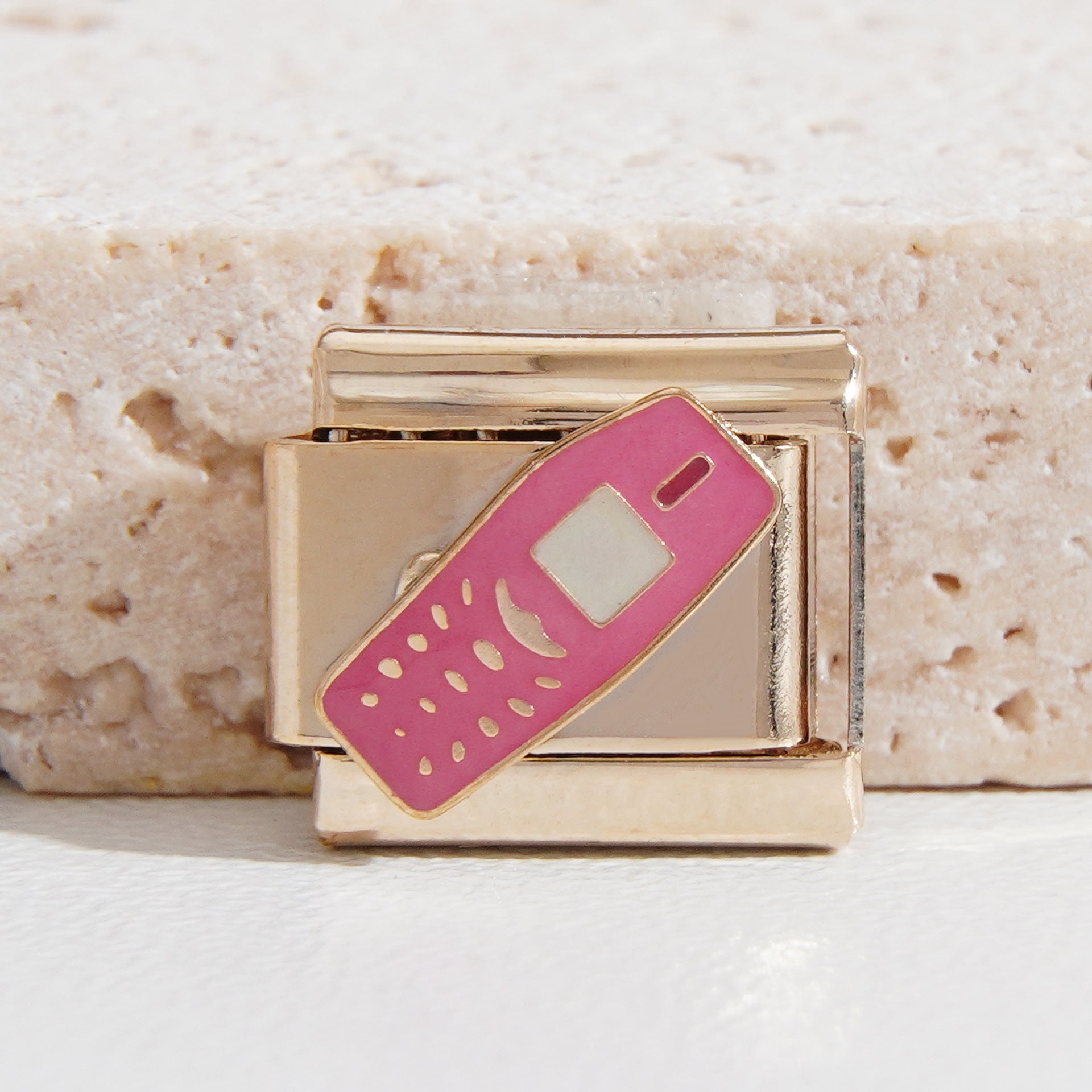 Wholesale Italian Charm Bracelet 9mm DIY Splicing Love Smiley Face Stainless Steel Composable Bracelet