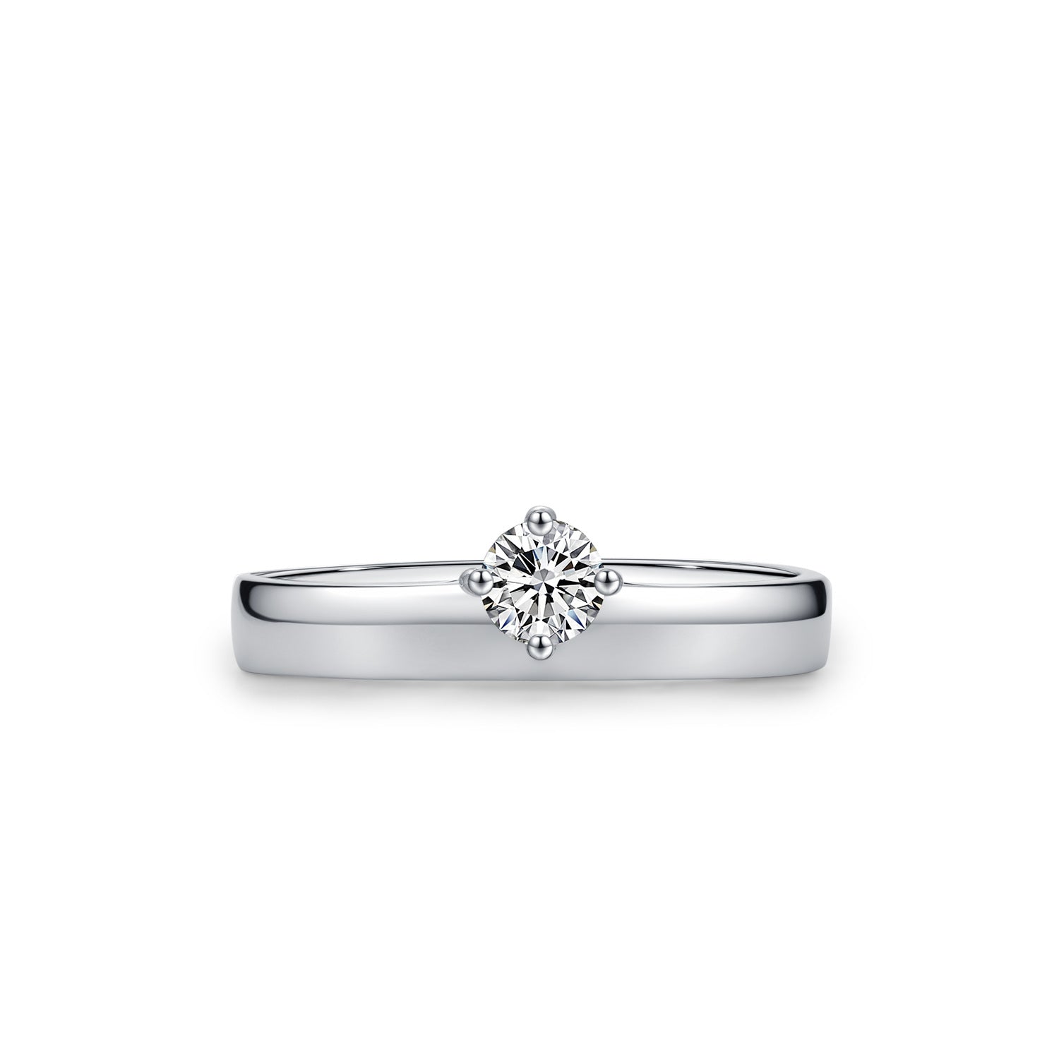 Wholesale  S925 Sterling Silver Geometric Zircon Design Ring