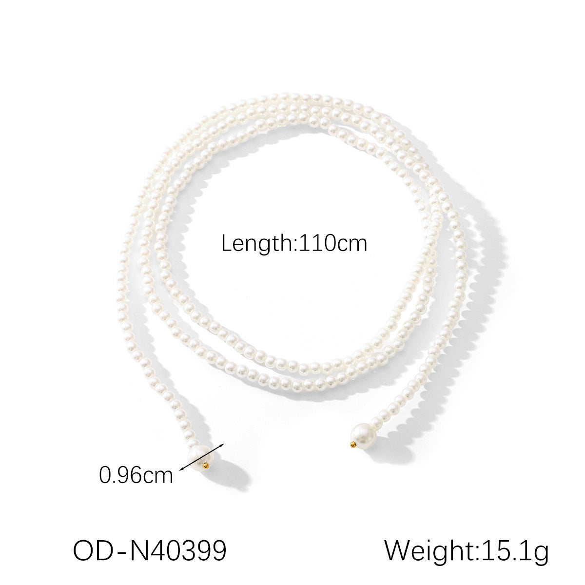 Wholesale Fashion Jewelry Pearl Necklace Light Luxury Multi-layer Stacked  Necklace