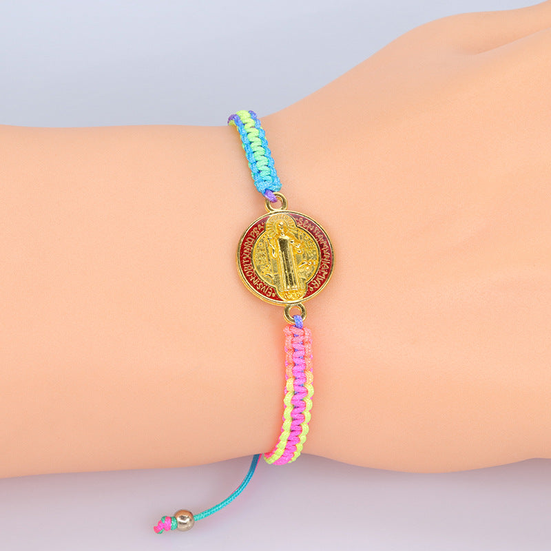 Wholesale  Virgin  woven hand rope bracelet