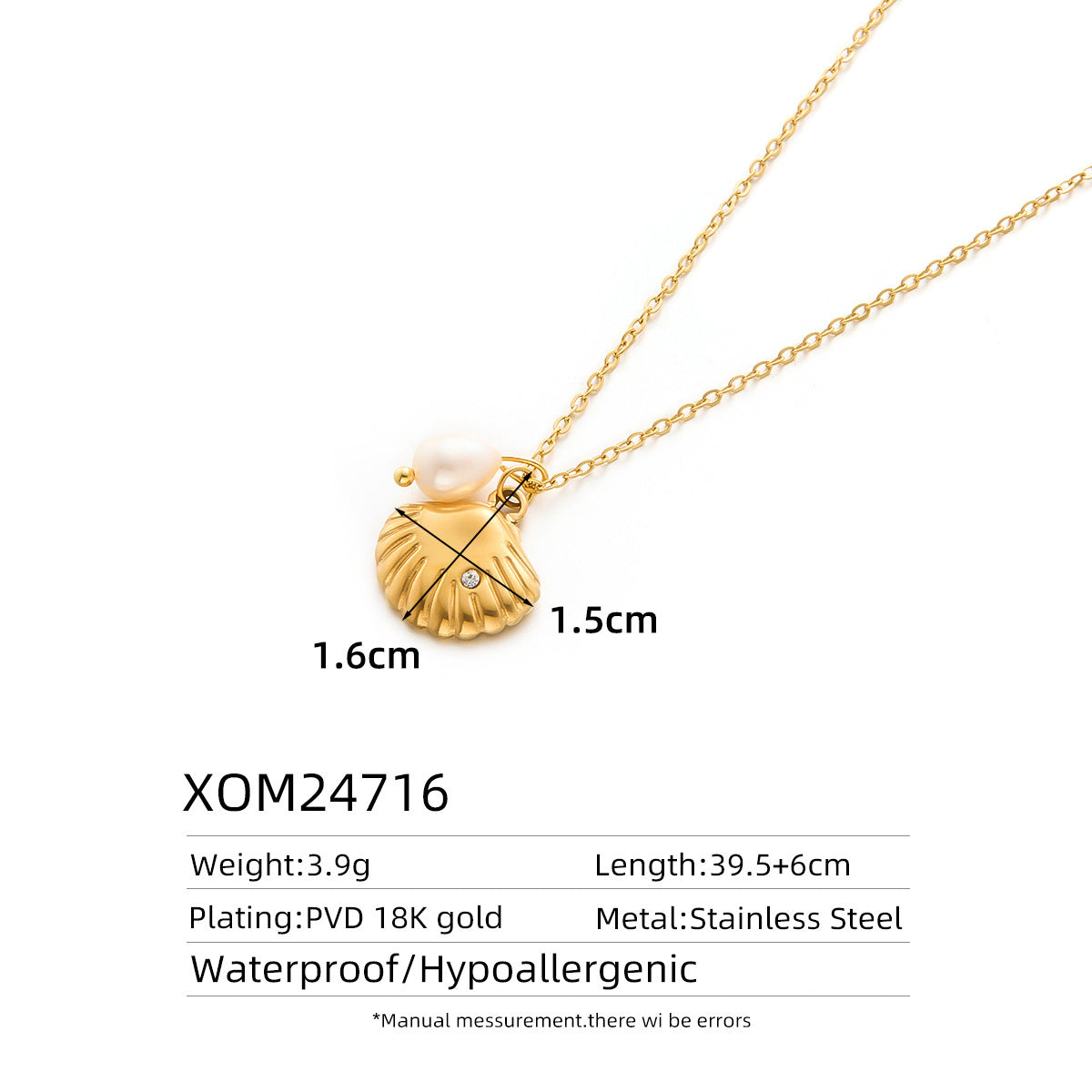 Wholesale Titanium steel non-fading high-end clavicle chain