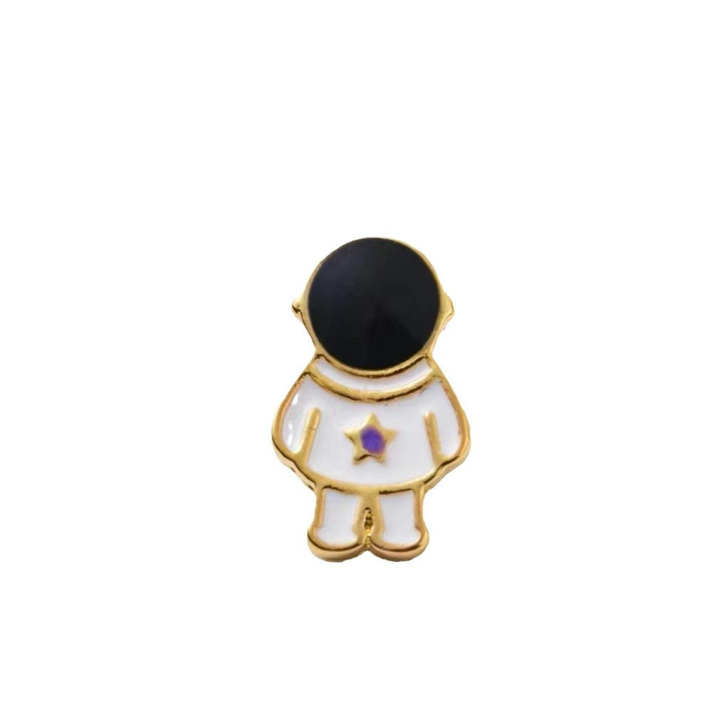 Wholesale Astronaut Bear Decorative Cartoon Pins Suitable for Smartwatch Silicone Strap Accessories Factory In-Stock Dropshipping