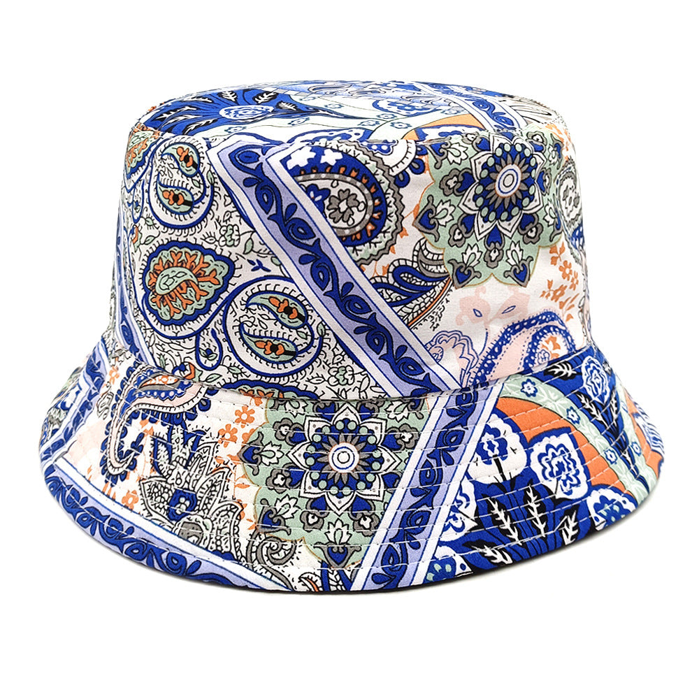 Wholesale Cashew Flower Fisherman Hat Bucket Hat