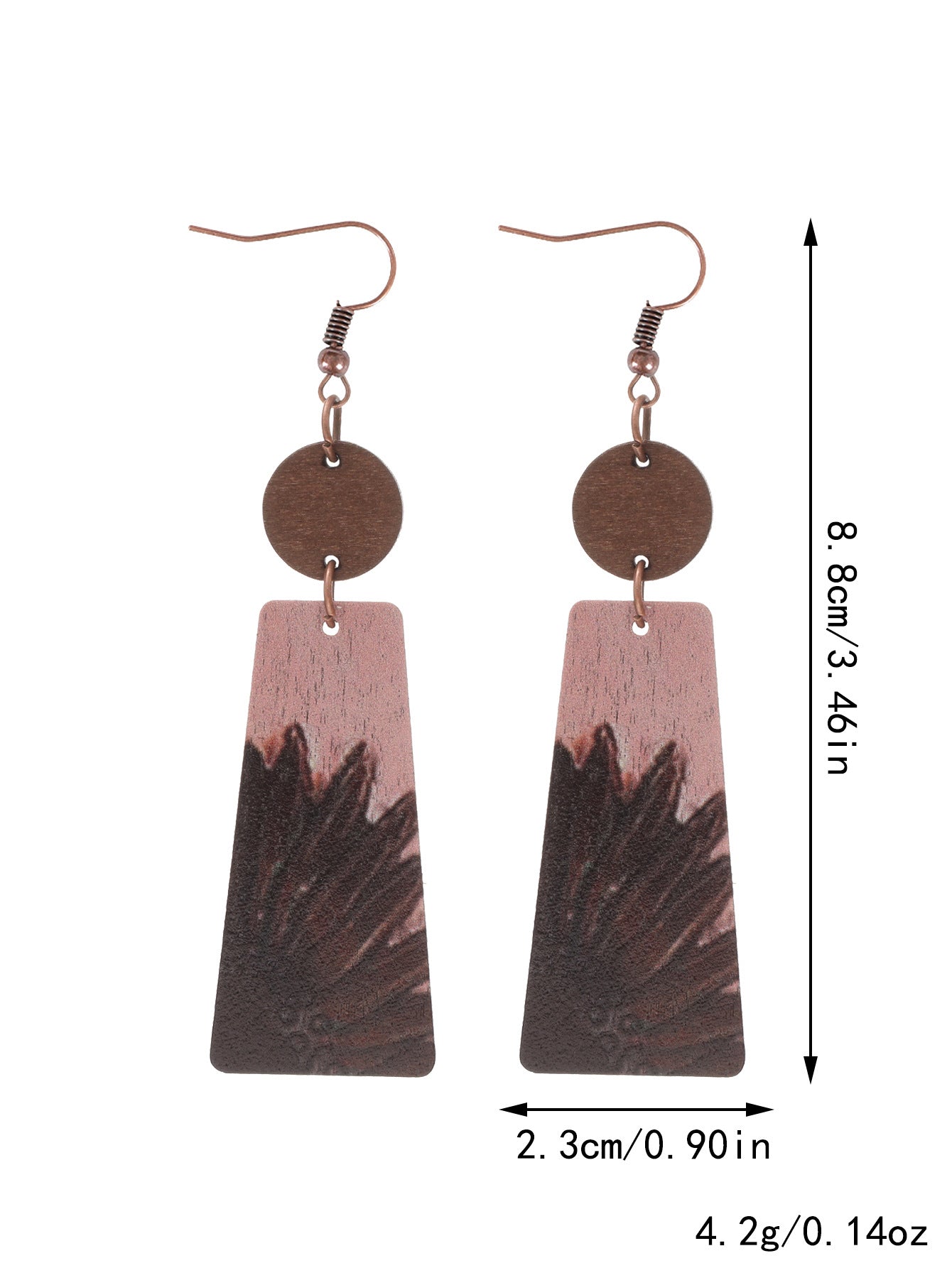 Wholesale  Western Style Wooden Earrings