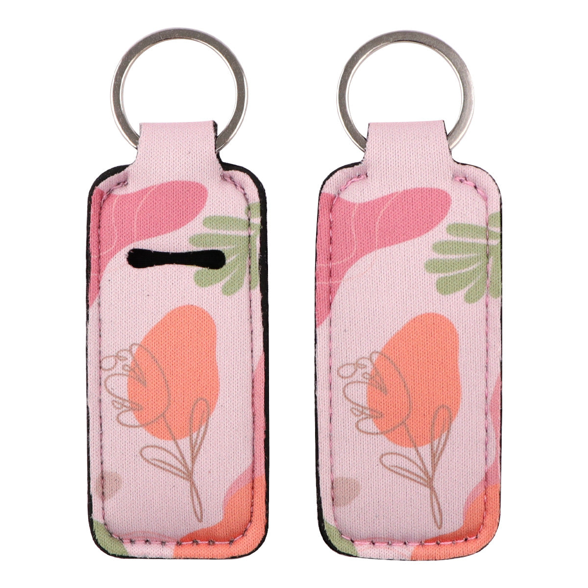 Wholesale 6pcs Plant Pattern Lipstick Set Keychain