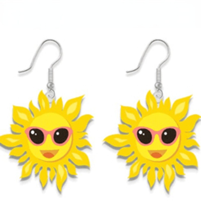 Wholesale Summer Tropical Fruit Acrylic Earrings — Refreshing Style for Hawaiian Luau &  Hula Parties