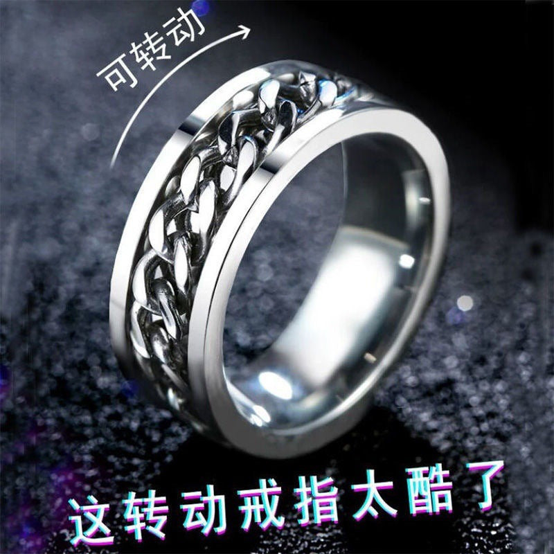 Wholesale Wine Bottle Opener Ring Dual-purpose Hip-hop Stainless Steel Necklace ACC-NE-Leisuo003