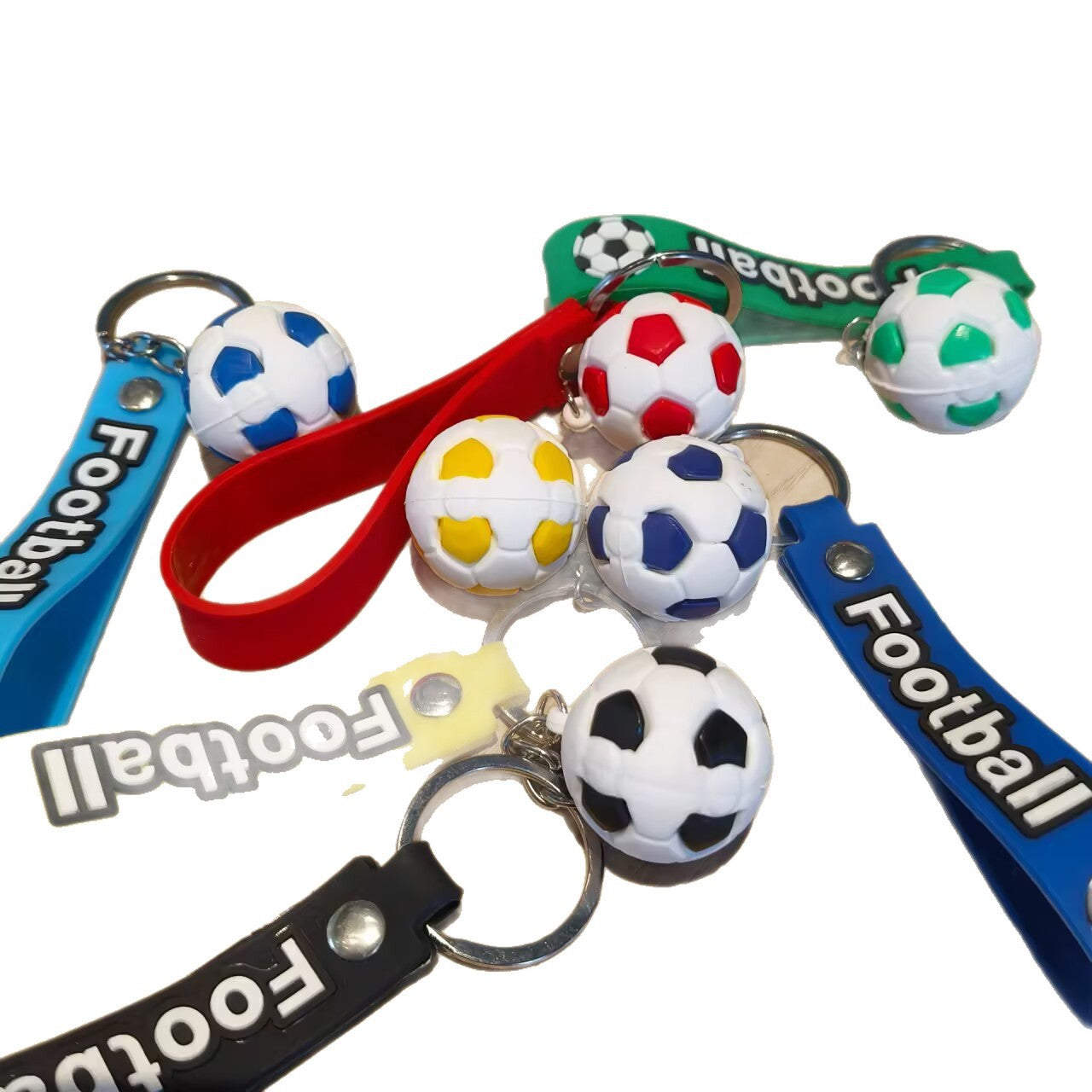Wholesale 2026 World Cup Themed Car Keychain - Realistic Football 3D Pendant,  Cartoon PVC Trinket,  Boutique Resale
