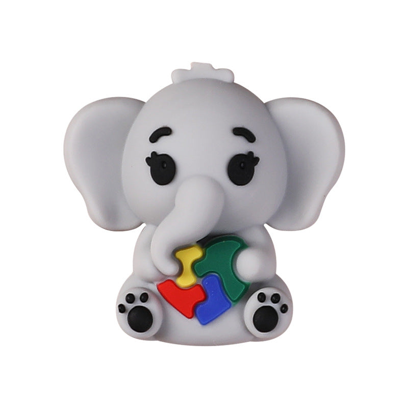 Wholesale 20pcs Autism Care Focal Beads DIY Bead Accessories ACC-BDS-RongFa061