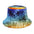 Wholesale  Coconut Tree Pattern Fisherman's Hat Bucket Hat