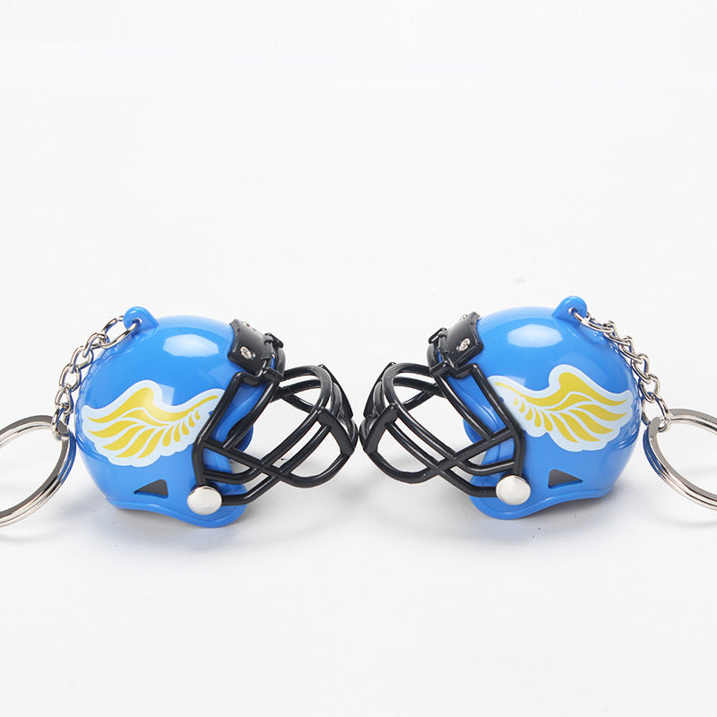 Wholesale  Rugby Mini Helmet Keychain