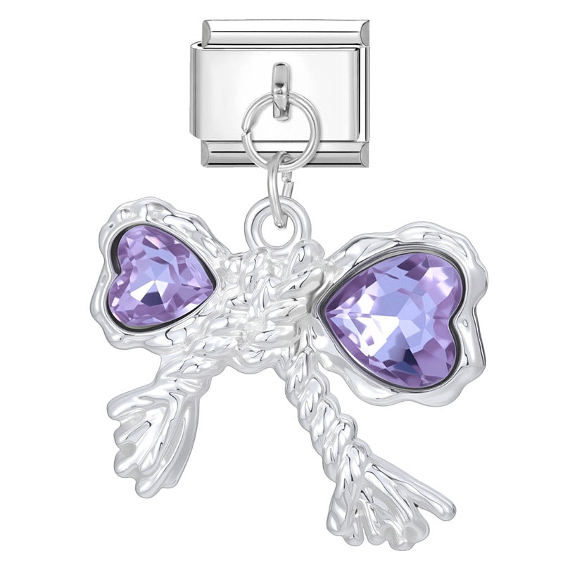 Wholesale Italian Charm Bracelet 9mm DIY Splicing Creative Pendant Stainless Steel Composable Bracelet