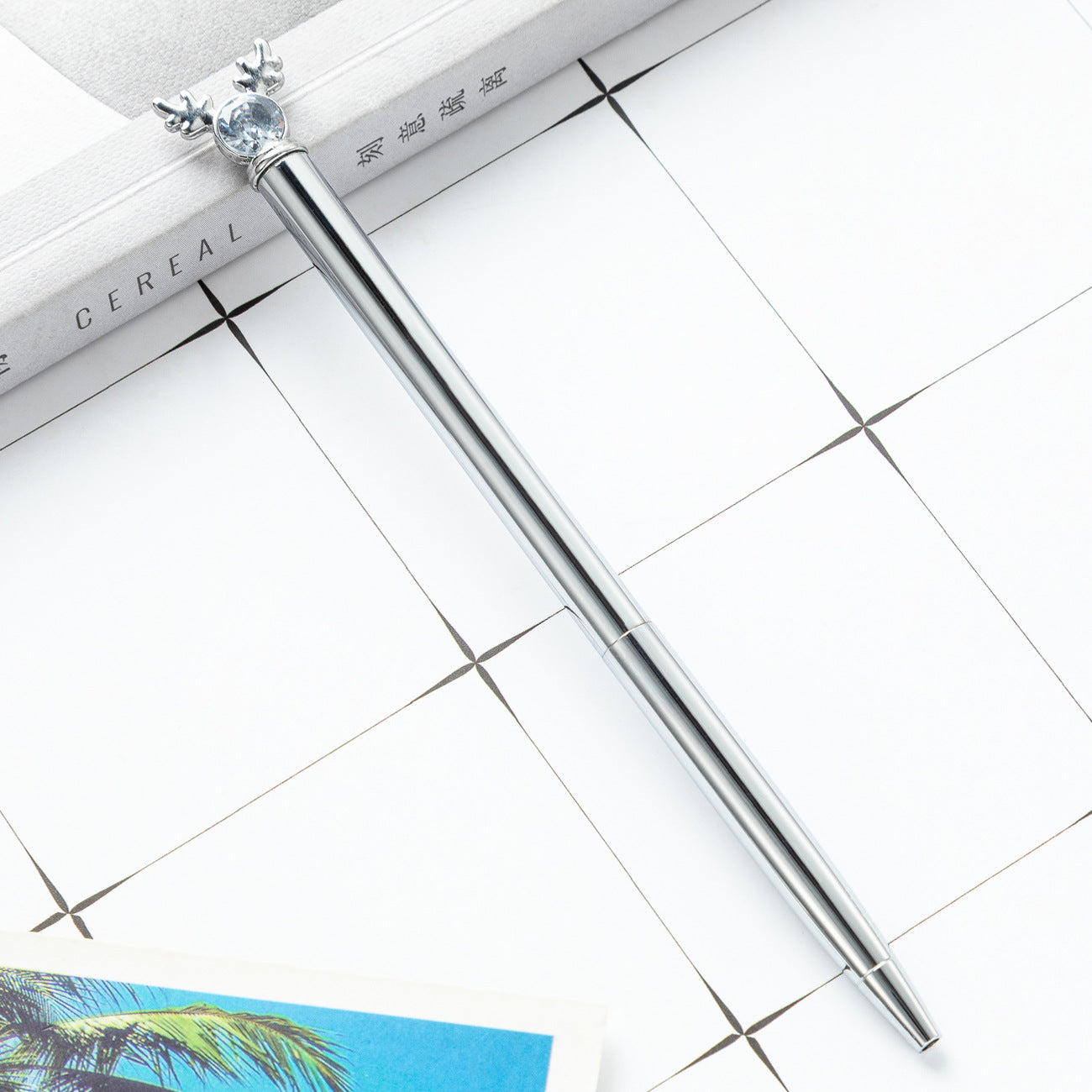 Wholesale Creative Cartoon Deer Head Style Pen  Ballpoint Pen