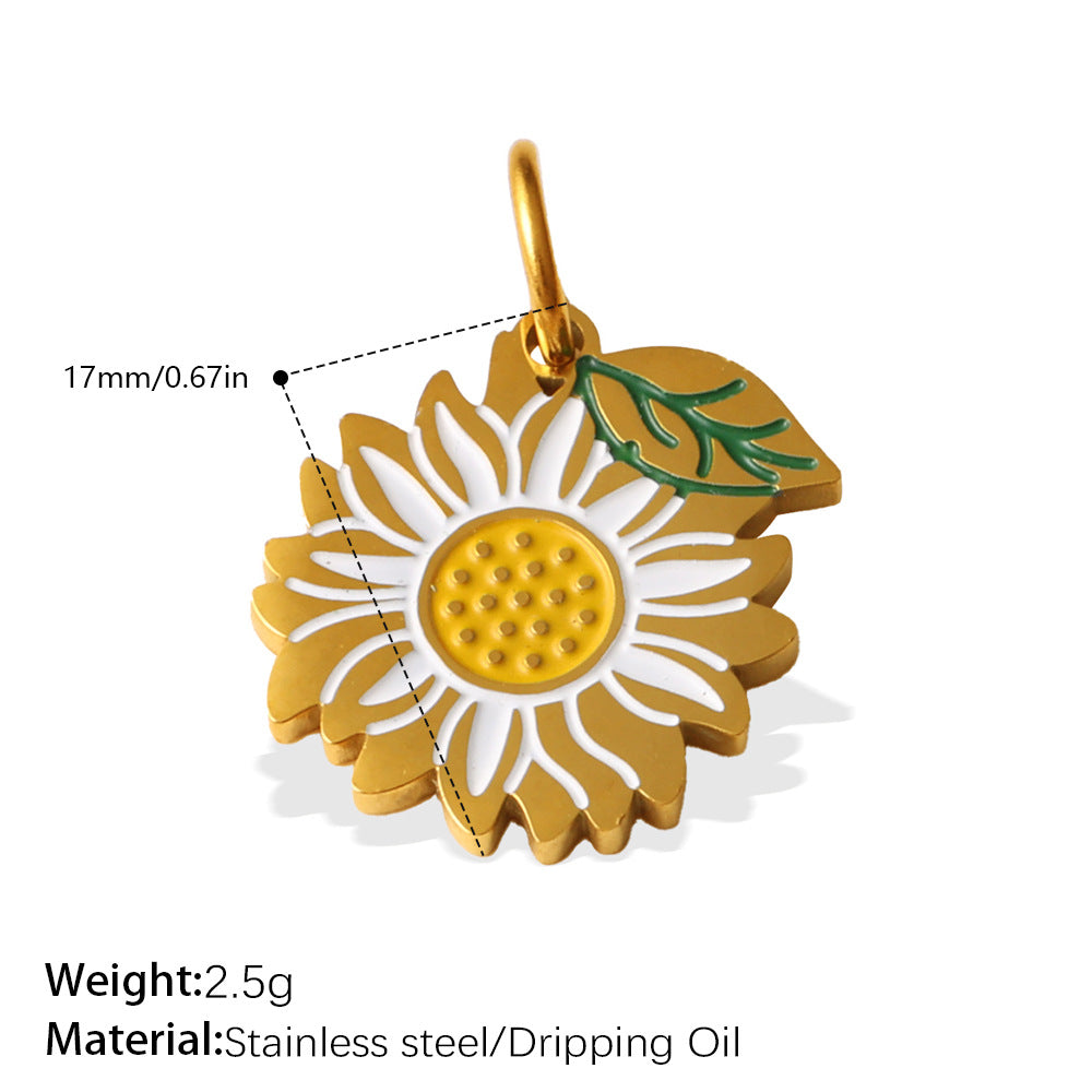 Wholesale plant series dripping  Charms for Jewelry