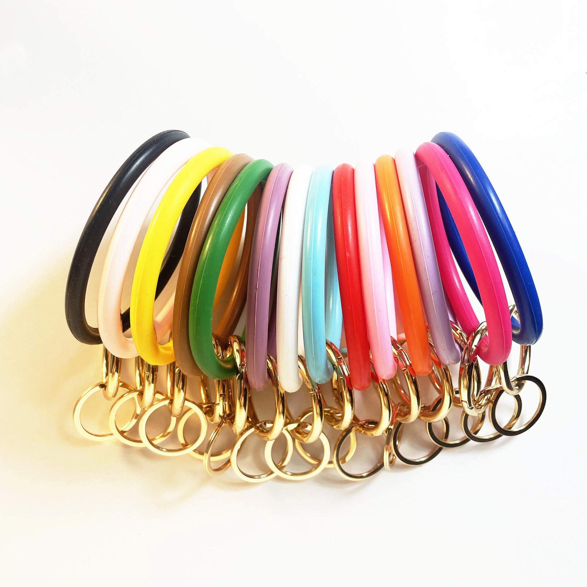 Wholesale Trendy Love &  Water Drop Design Metal Keychain,  Black,  Car Key Accessory &  Gift