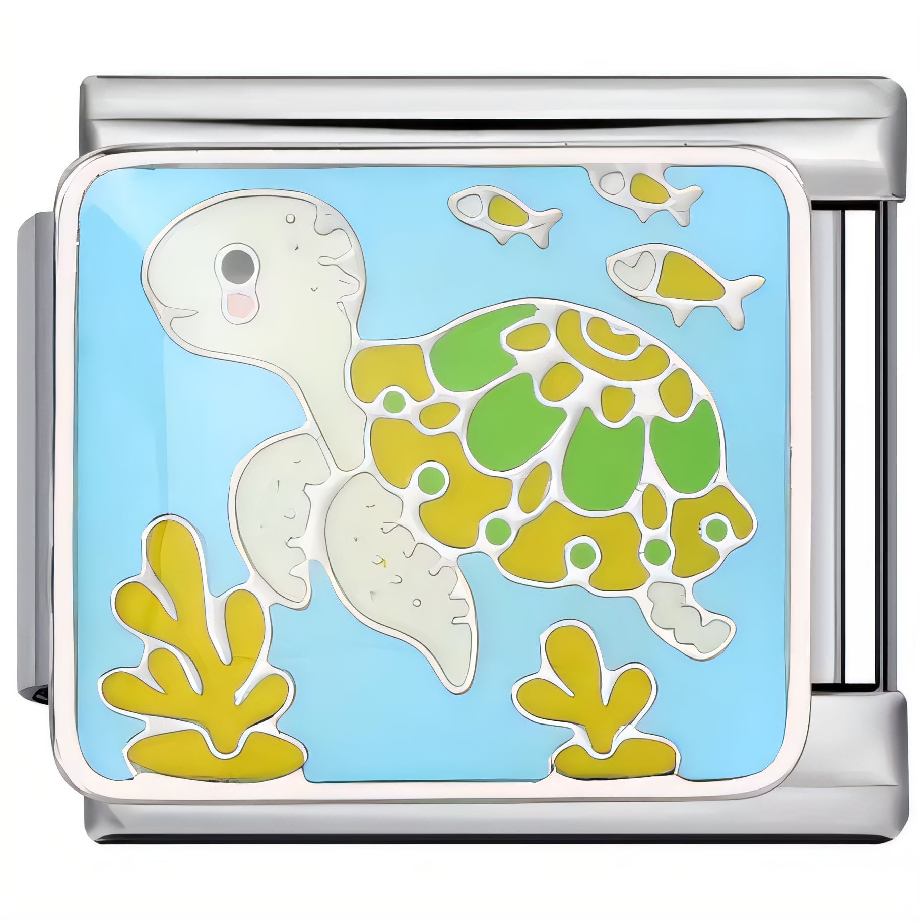 Wholesale Ocean Italian Charms
9mm Italian Charm Starter Bracelets DIY square Single Section Creative Stainless Steel Composable Bracelet