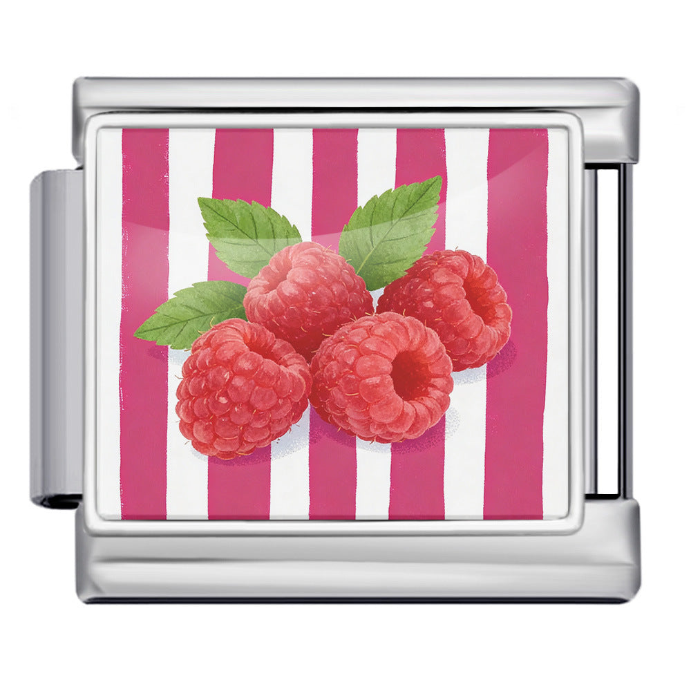 Wholesale 9mm Italian Charm Starter Bracelets DIY square Single Section Creative Stainless Steel Composable Bracelet